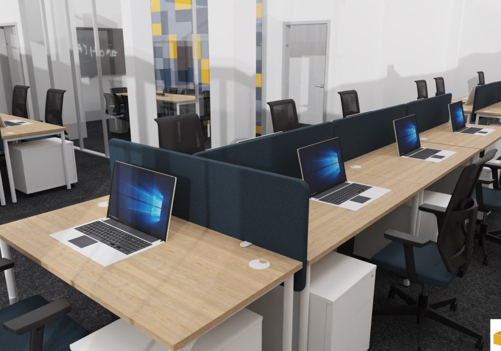 Biura modułowe do open space